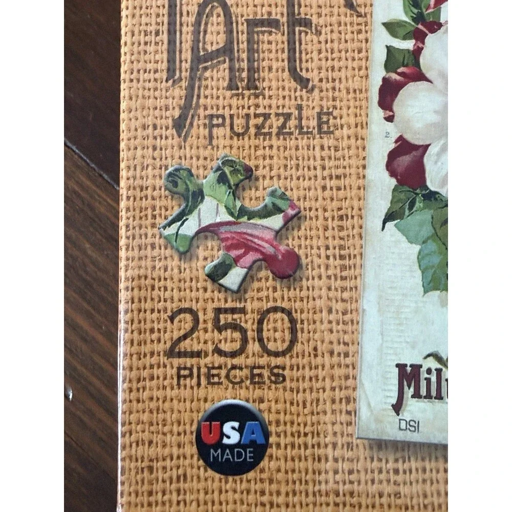 Seed Pack Art Puzzle 250 Pieces DB Company Currie Bros. Spring 1899 New